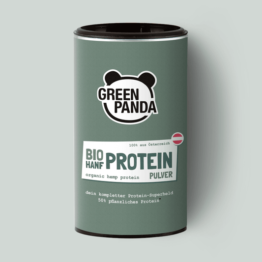 Bio Hanfprotein aus Österreich - Green Panda